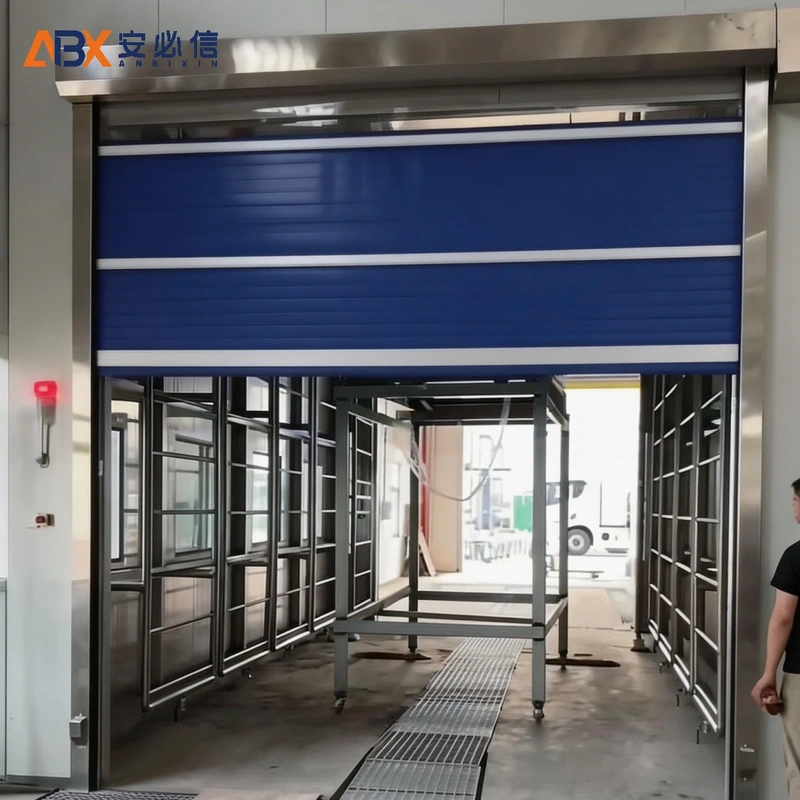 鄂州市软帘快速门
